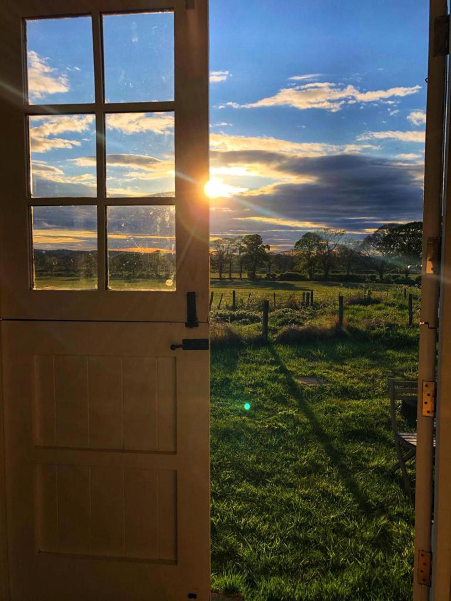 Shepherd Hut Glamping In Northumberland