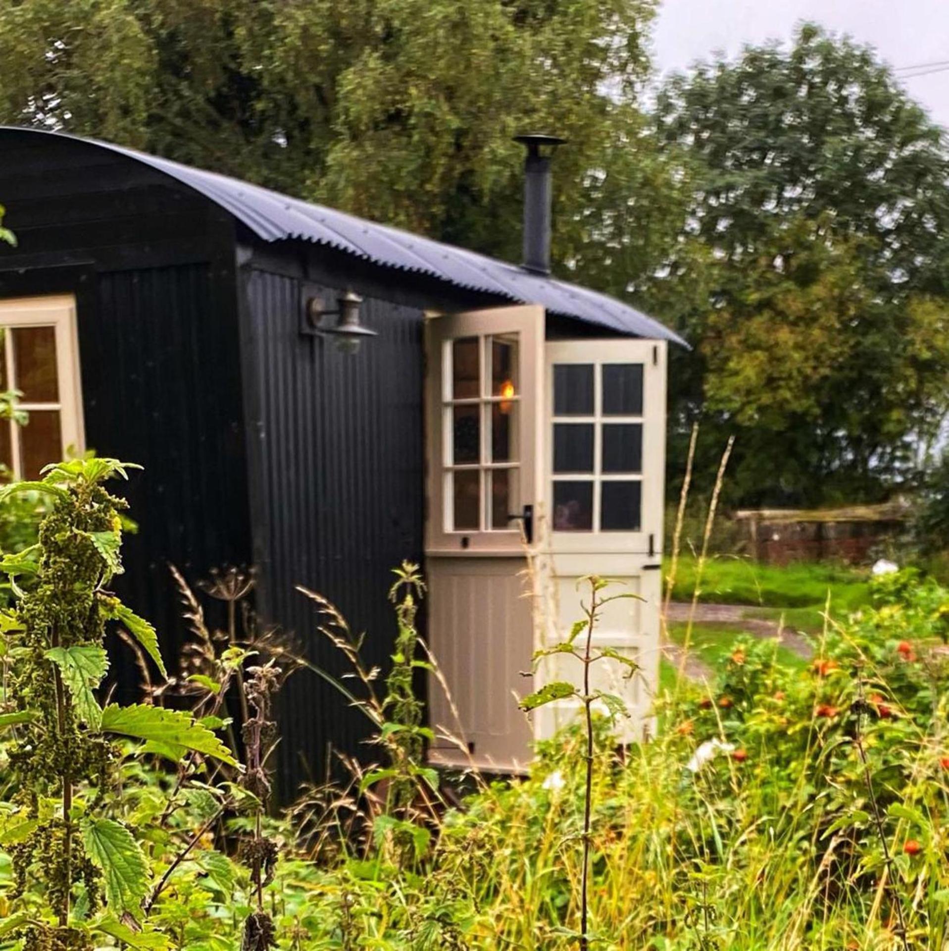 Shepherd Hut Glamping In Northumberland