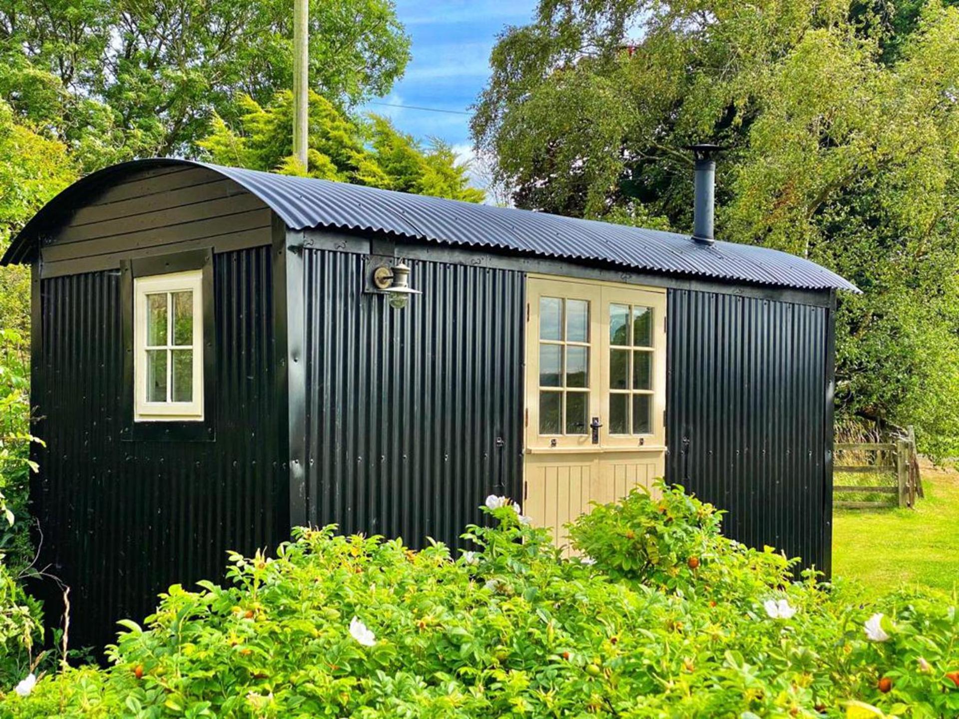 Shepherd Hut Glamping In Northumberland